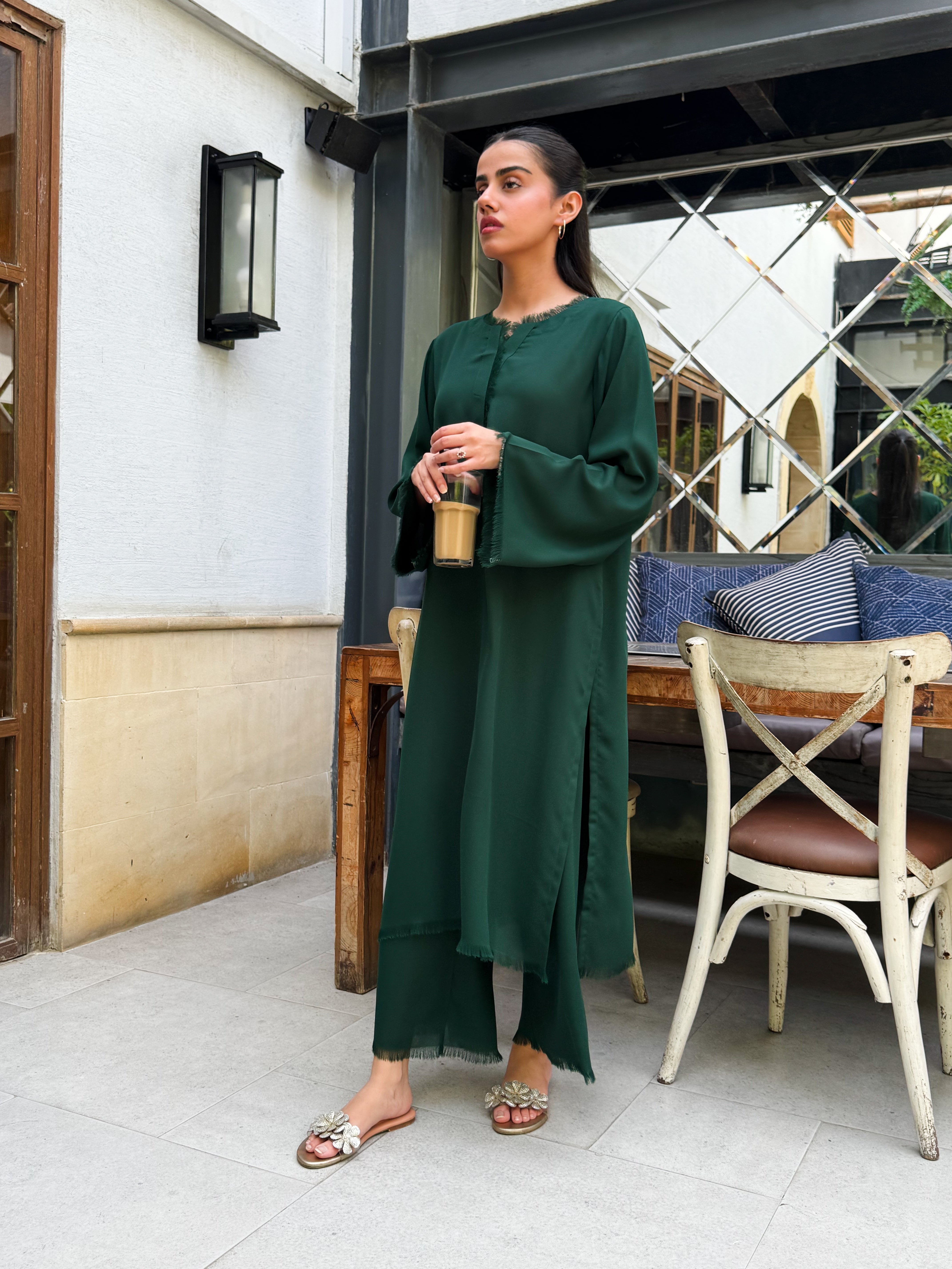 Fringe Fusion-Emerald Green