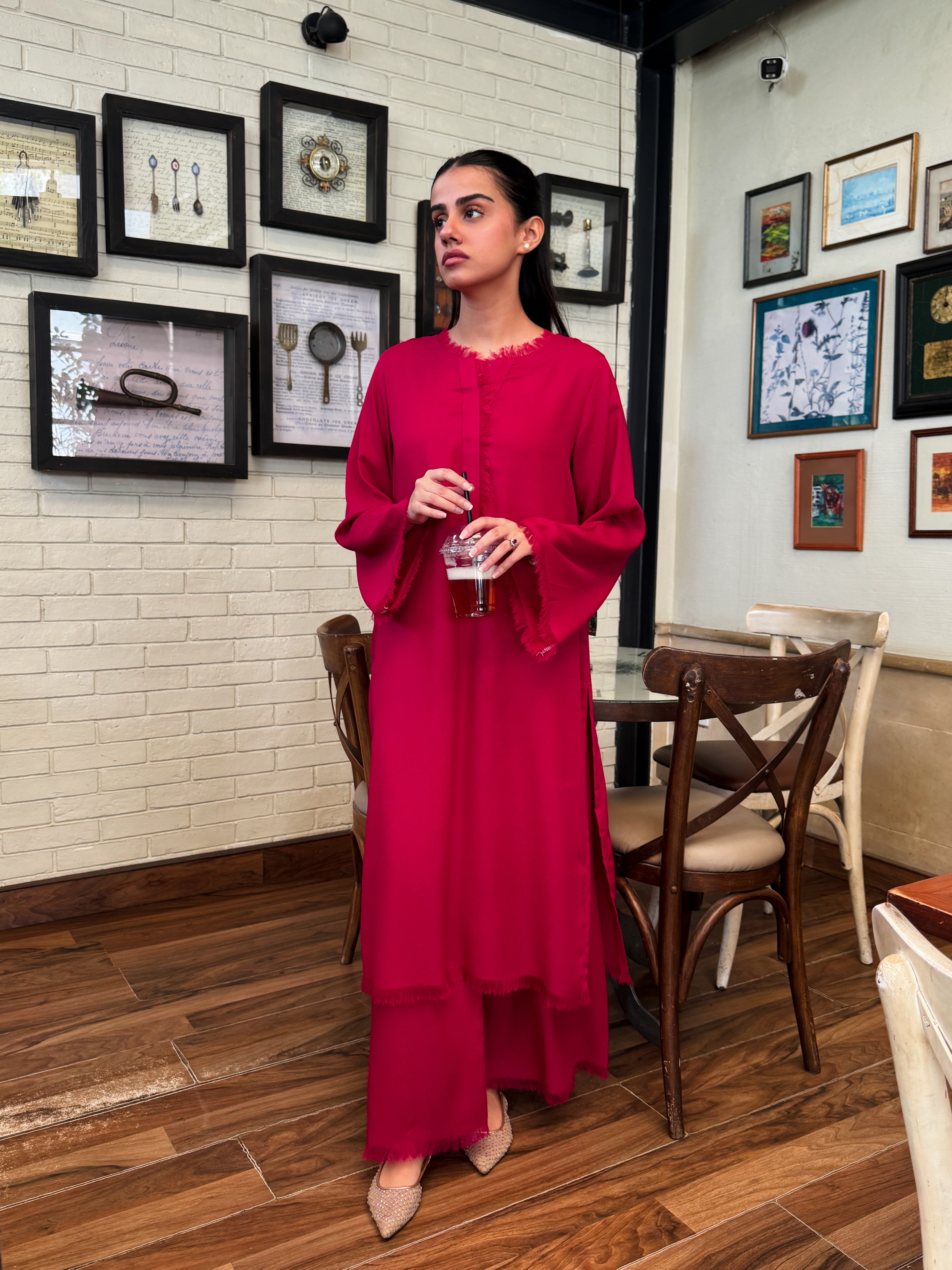 Fringe Fusion-Hotpink