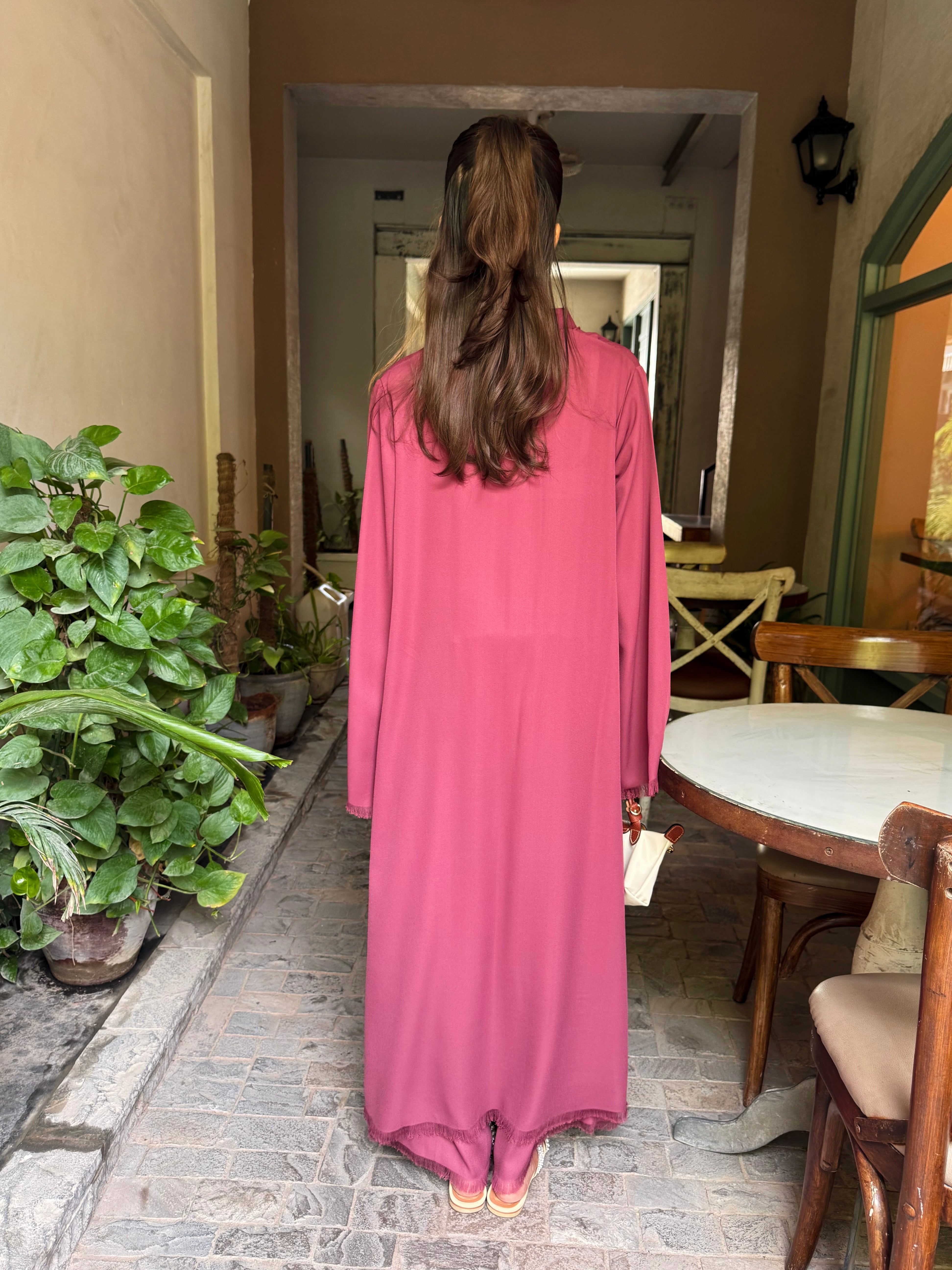 Fringe Fusion-Powder pink